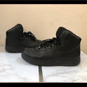Men’s Air Force 1 High Top Black 9.5